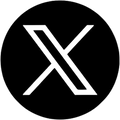 Logo de la red social X 